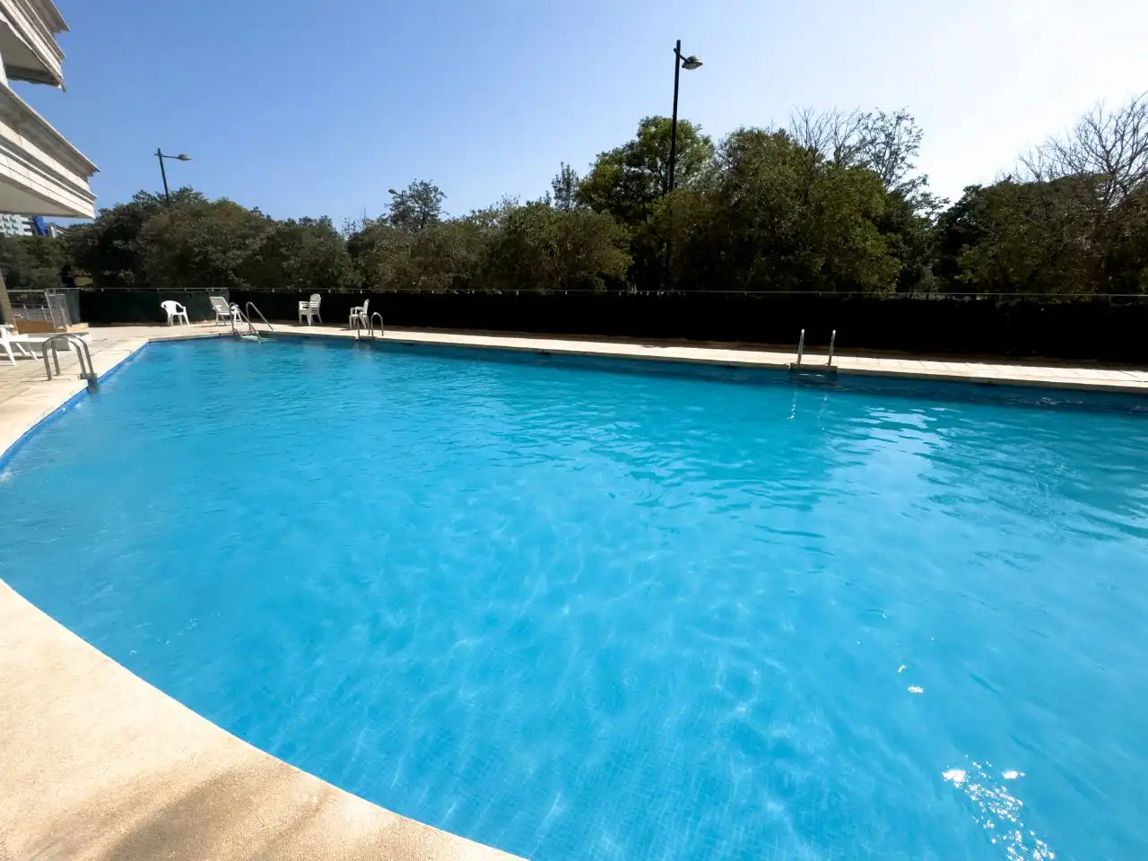 Flat for rent in Avinguda de França, 1, Penya - Roja - Avda. Francia Swimming pool of Flat for rent in Valencia with Air Conditioner, Heating and Terrace