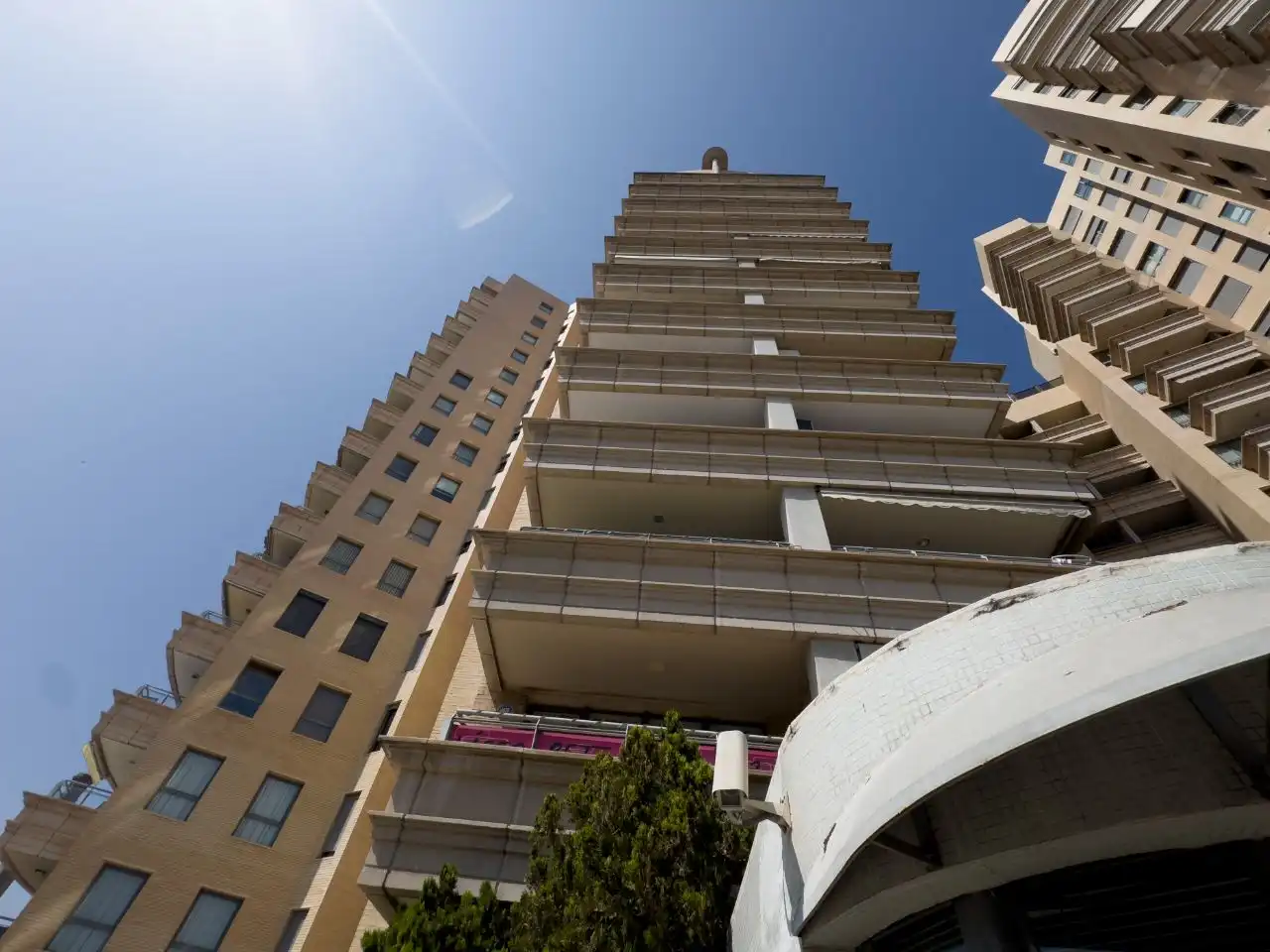 Flat for rent in Avinguda de França, 1, Penya - Roja - Avda. Francia Exterior view of Flat for rent in Valencia with Air Conditioner, Heating and Terrace