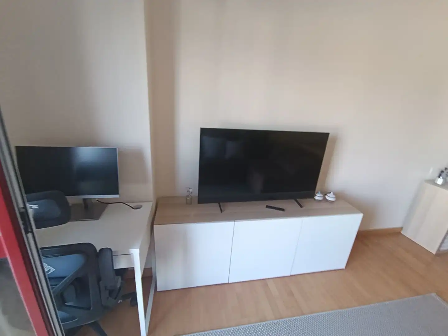 Wohnung zur Miete in Rúa Castelao, 69, Sarria Wohnzimmer von Wohnung zur Miete in Sarria mit Heizung, Parkett und Abstellraum