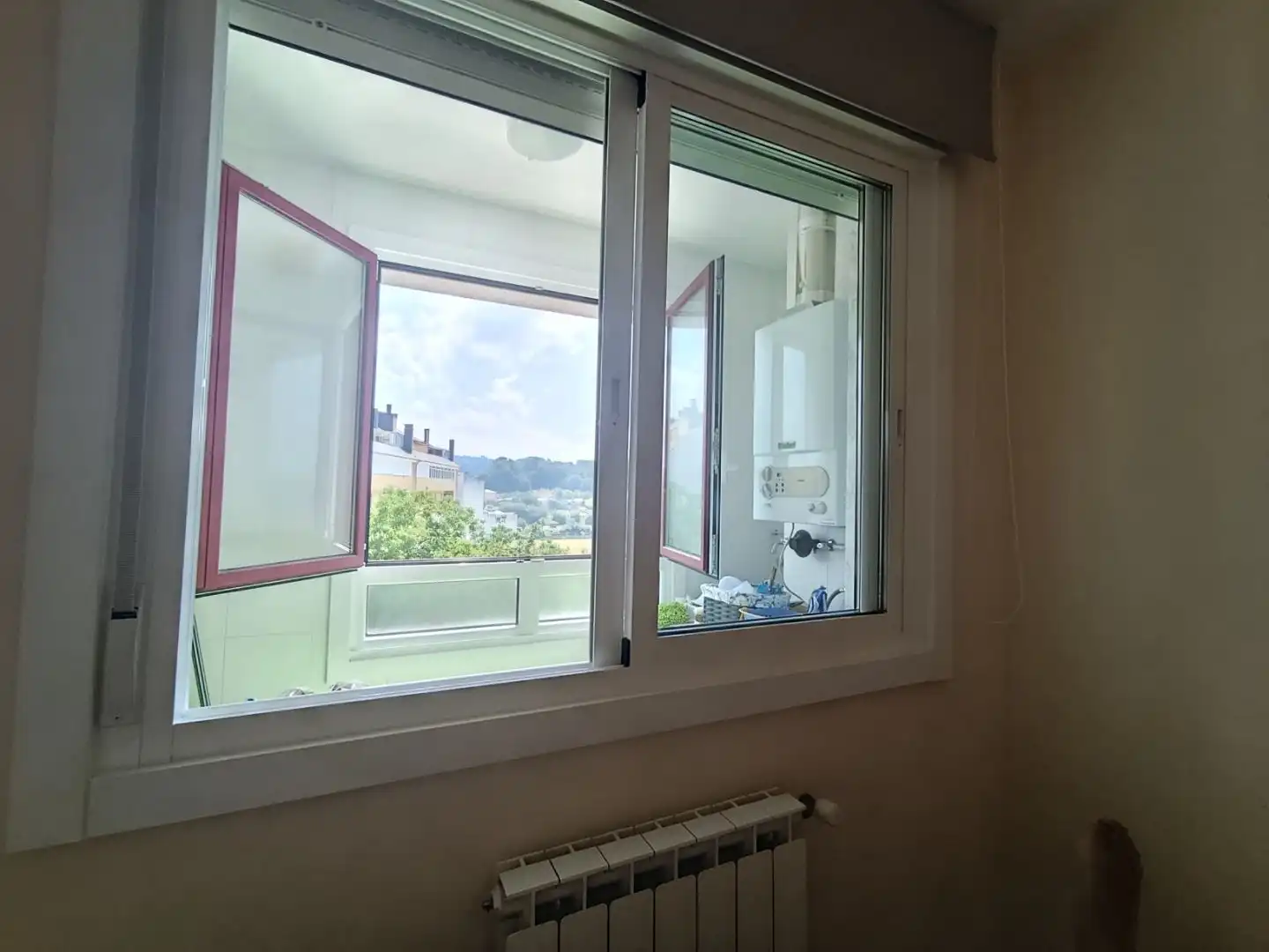 Wohnung zur Miete in Rúa Castelao, 69, Sarria Schlafzimmer von Wohnung zur Miete in Sarria mit Heizung, Parkett und Abstellraum
