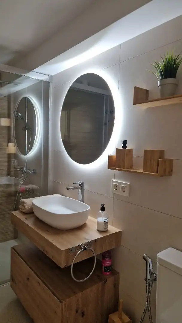 Piso de alquiler en Avinguda Reina Fabiola, 28, El Colomer - La Bateria - La Coma Baño de Piso de alquiler en Llançà con Aire acondicionado, Calefacción y Jardín privado