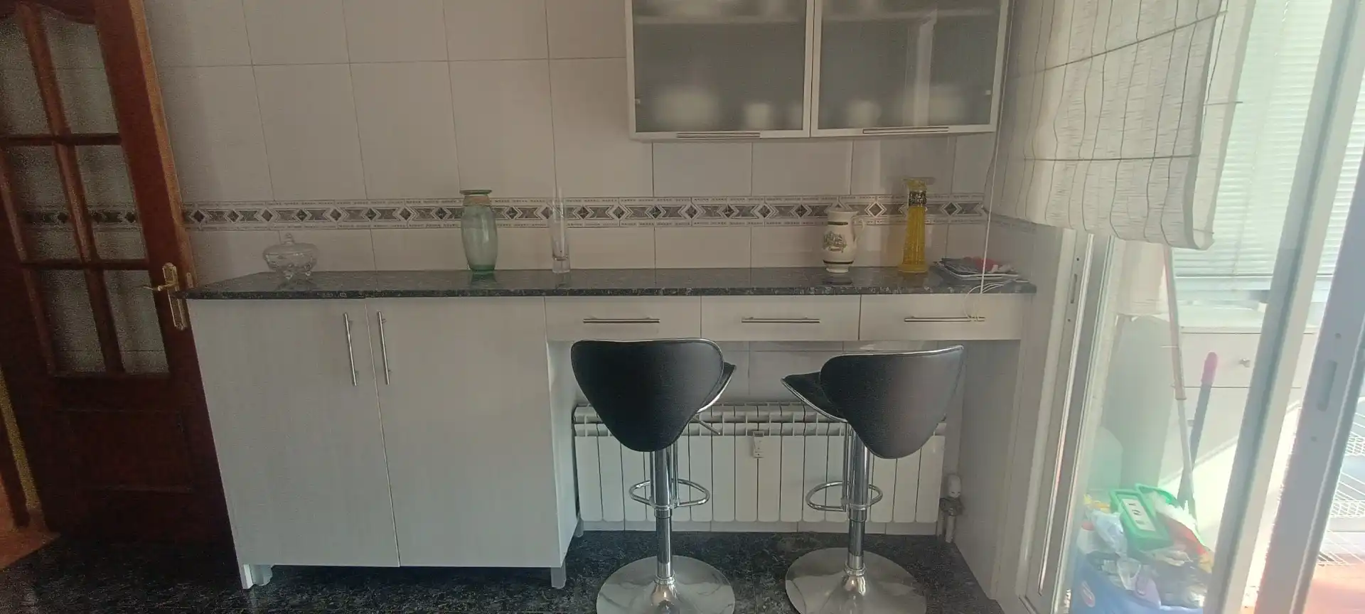 Cocina de Piso de alquiler en  Logroño con Aire acondicionado, Calefacción y Terraza