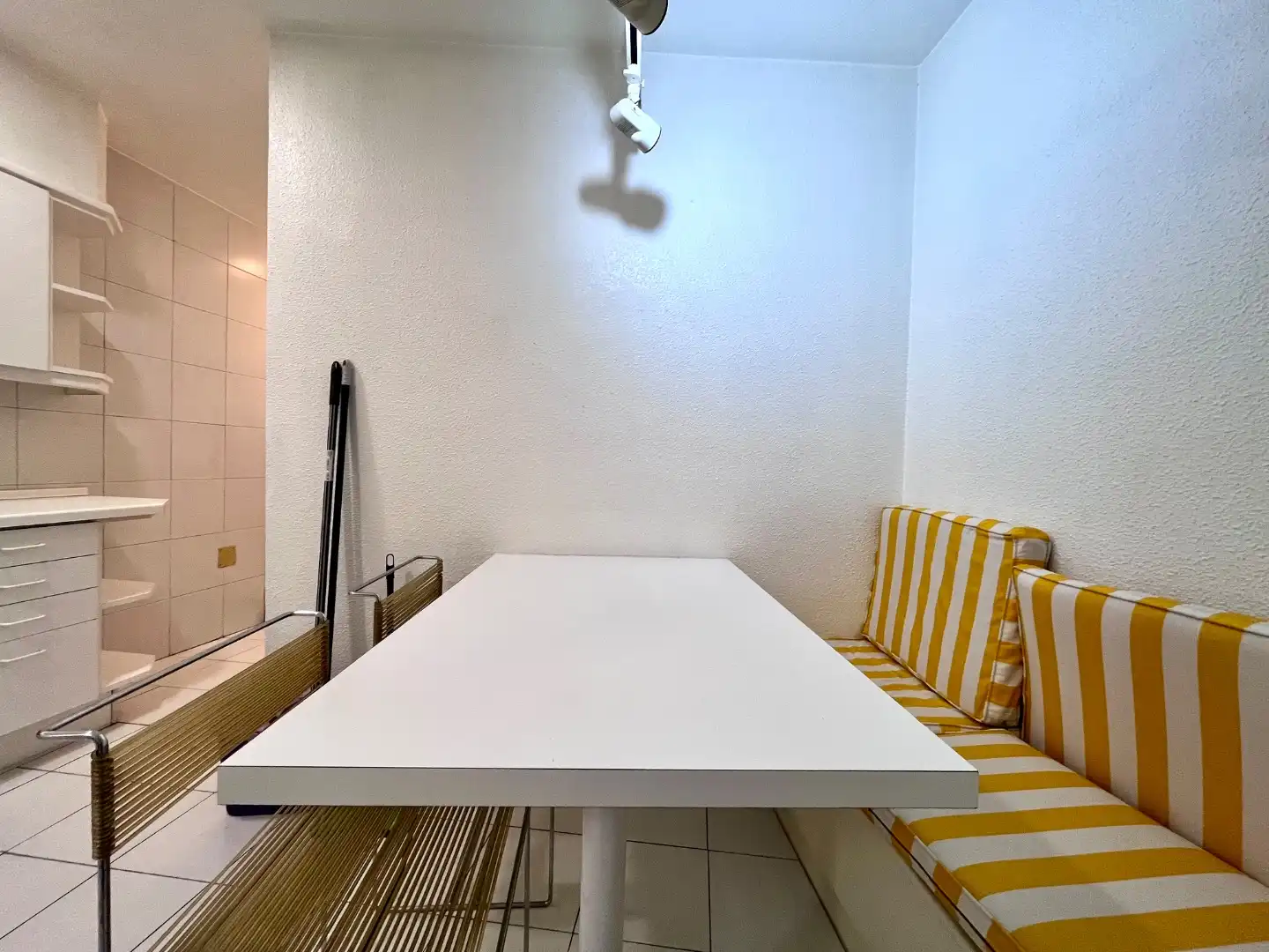 Wohnung zur Miete in Calle de Mallorca, 2, Embajadores - Lavapiés Esszimmer von Wohnung zur Miete in Madrid mit Heizung, Möbliert und Balkon