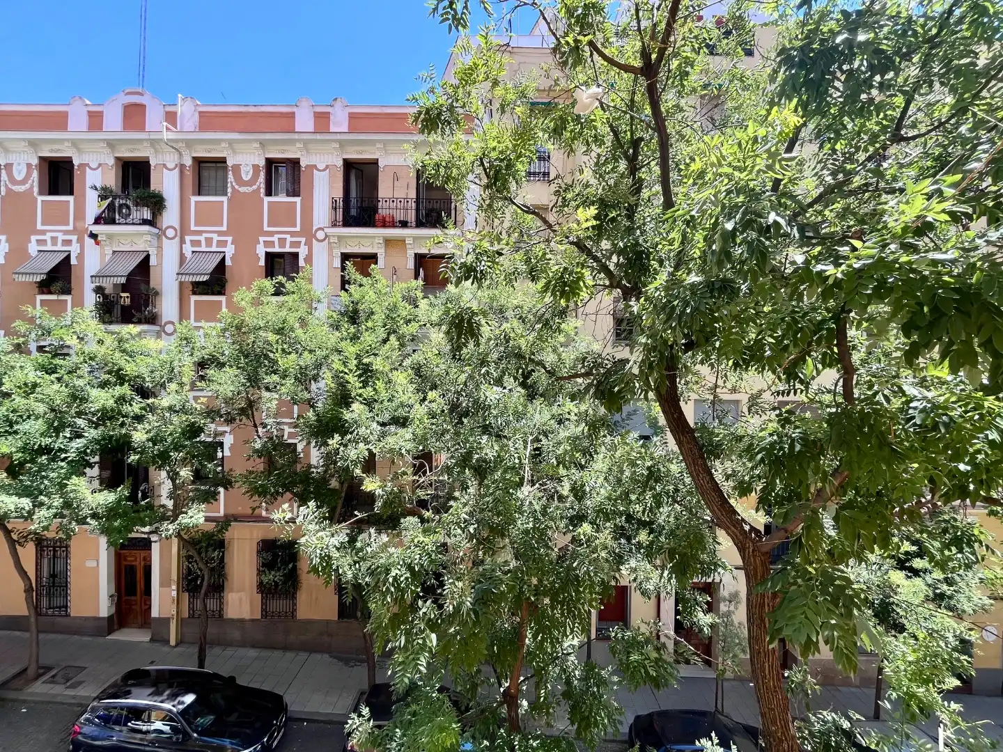 Wohnung zur Miete in Calle de Mallorca, 2, Embajadores - Lavapiés Außenansicht von Wohnung zur Miete in Madrid mit Heizung, Möbliert und Balkon