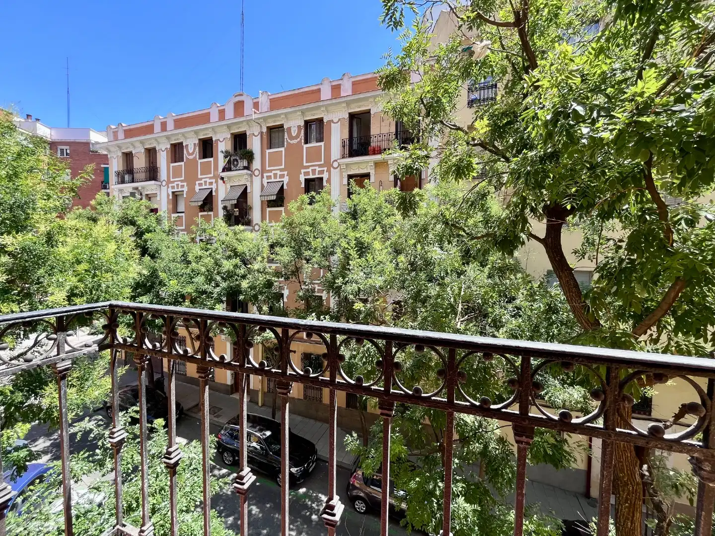 Wohnung zur Miete in Calle de Mallorca, 2, Embajadores - Lavapiés Außenansicht von Wohnung zur Miete in Madrid mit Heizung, Möbliert und Balkon