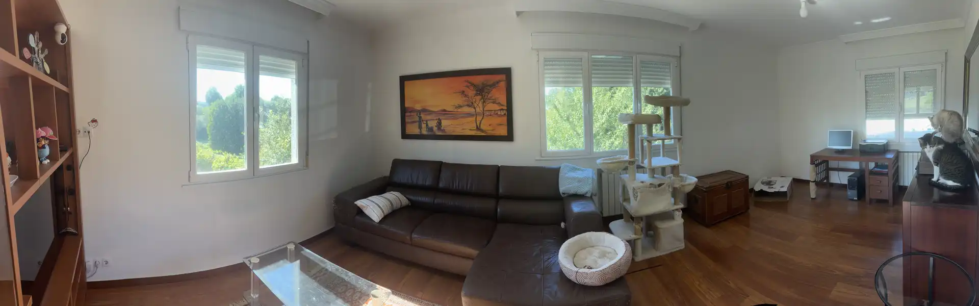 Casa o xalet en venda a Lugar Cuco (Santo Andre de, Parroquias del Este Sala d'estar de Casa o xalet en venda en Lugo amb Calefacció, Jardí privat i Parquet