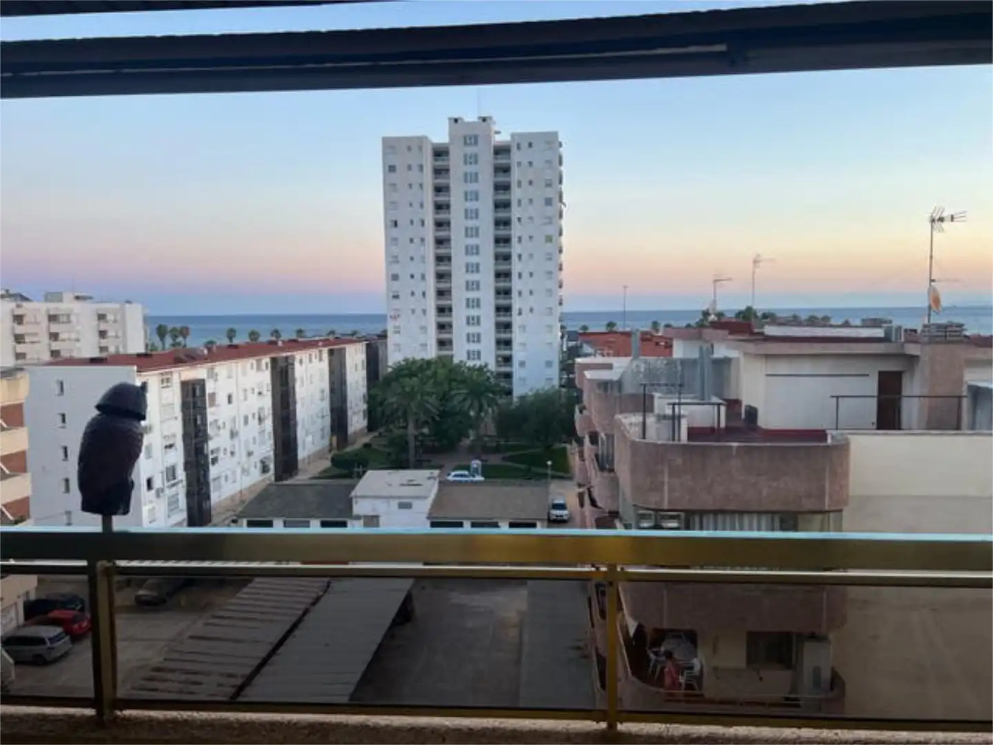 Terraza de Apartamento de alquiler en Salou con Calefacción, Terraza y Piscina