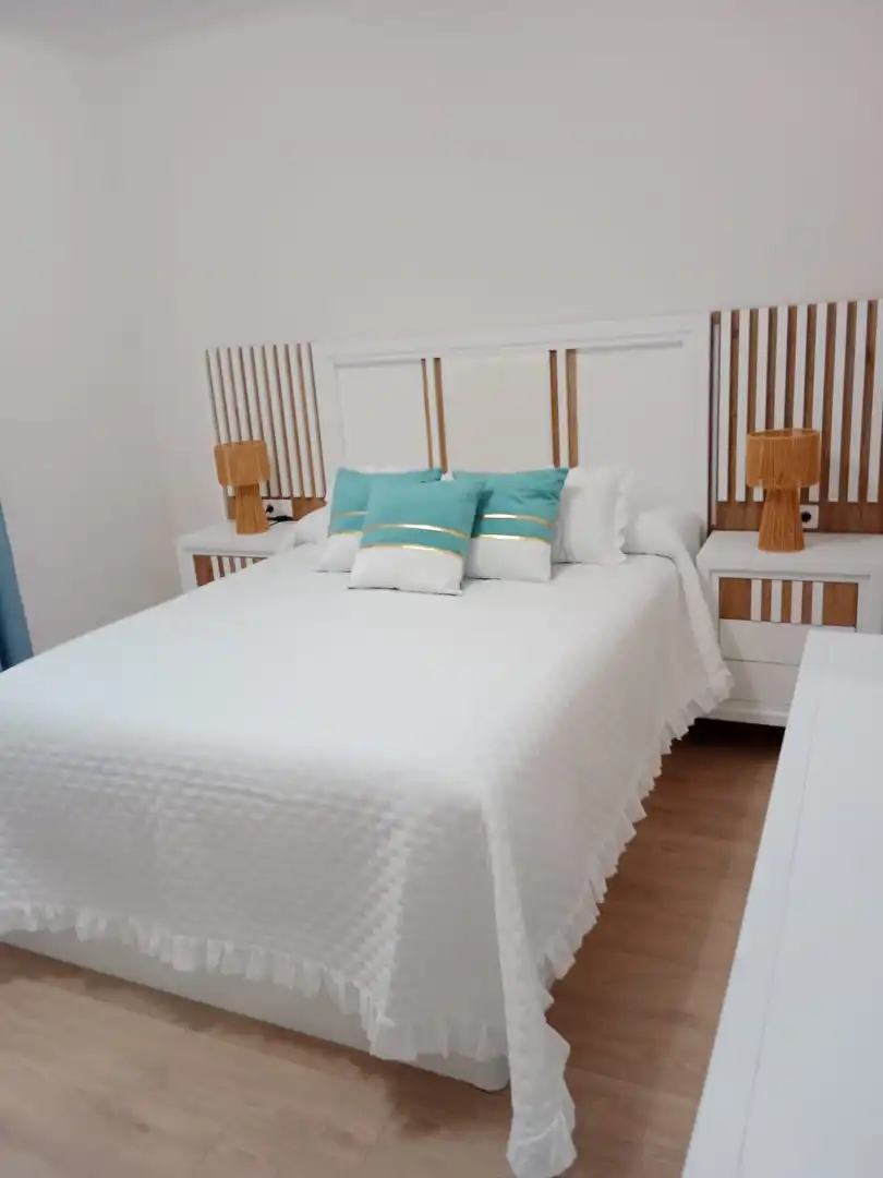 Flat for sale in Avenida Constitución, 15, Oeste Bedroom of Flat for sale in Mérida with Air Conditioner, Parquet flooring and Terrace