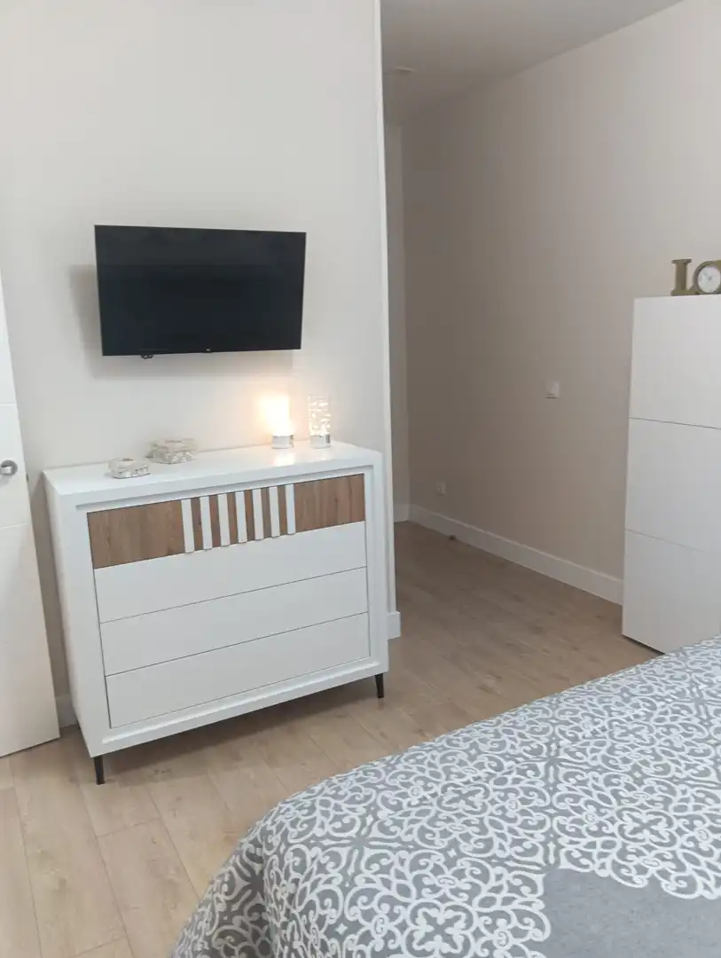 Flat for sale in Avenida Constitución, 15, Oeste Bedroom of Flat for sale in Mérida with Air Conditioner, Parquet flooring and Terrace