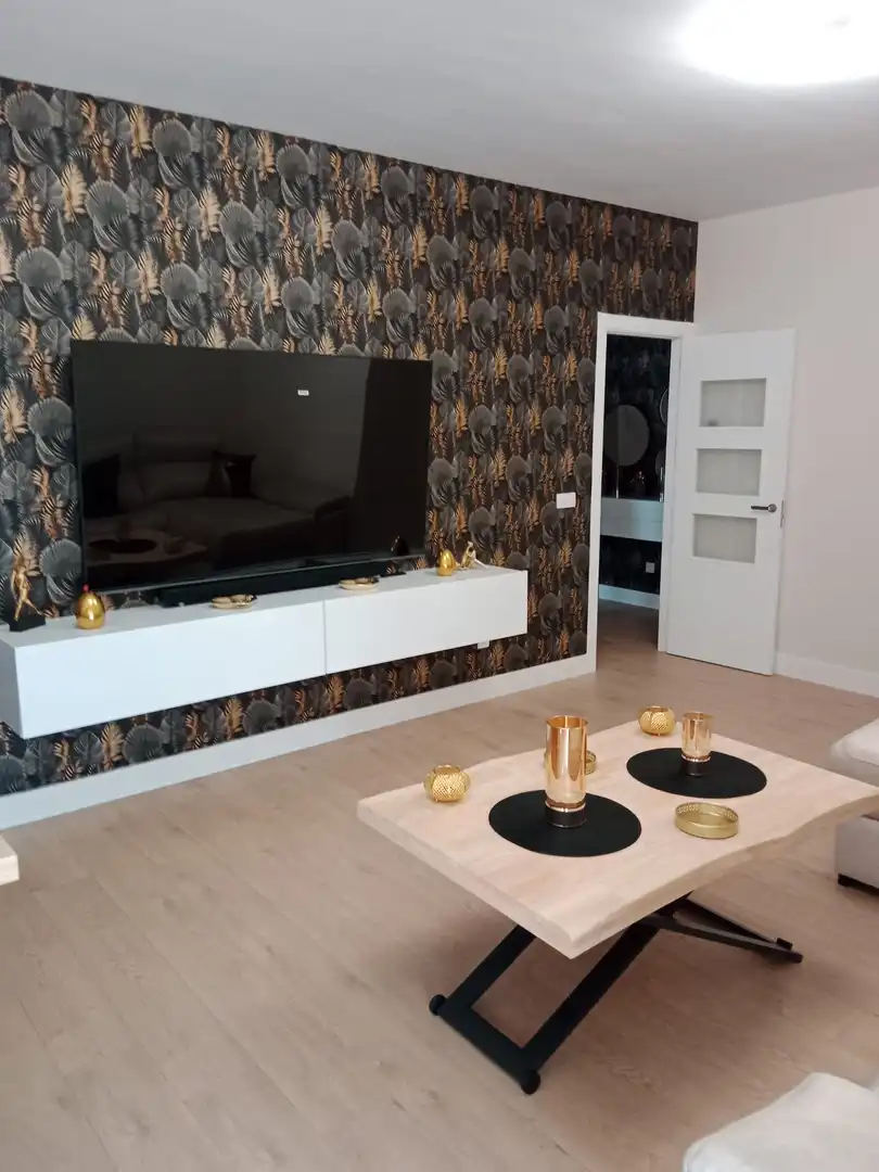 Flat for sale in Avenida Constitución, 15, Oeste Living room of Flat for sale in Mérida with Air Conditioner, Parquet flooring and Terrace