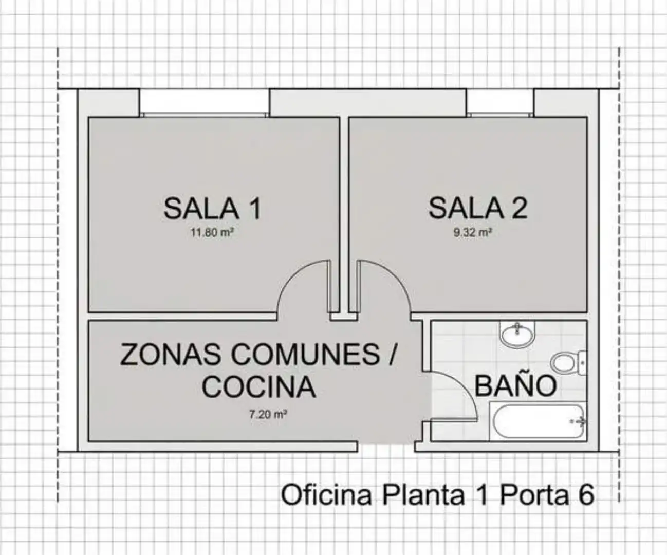 Büro zur Miete in Bràfim