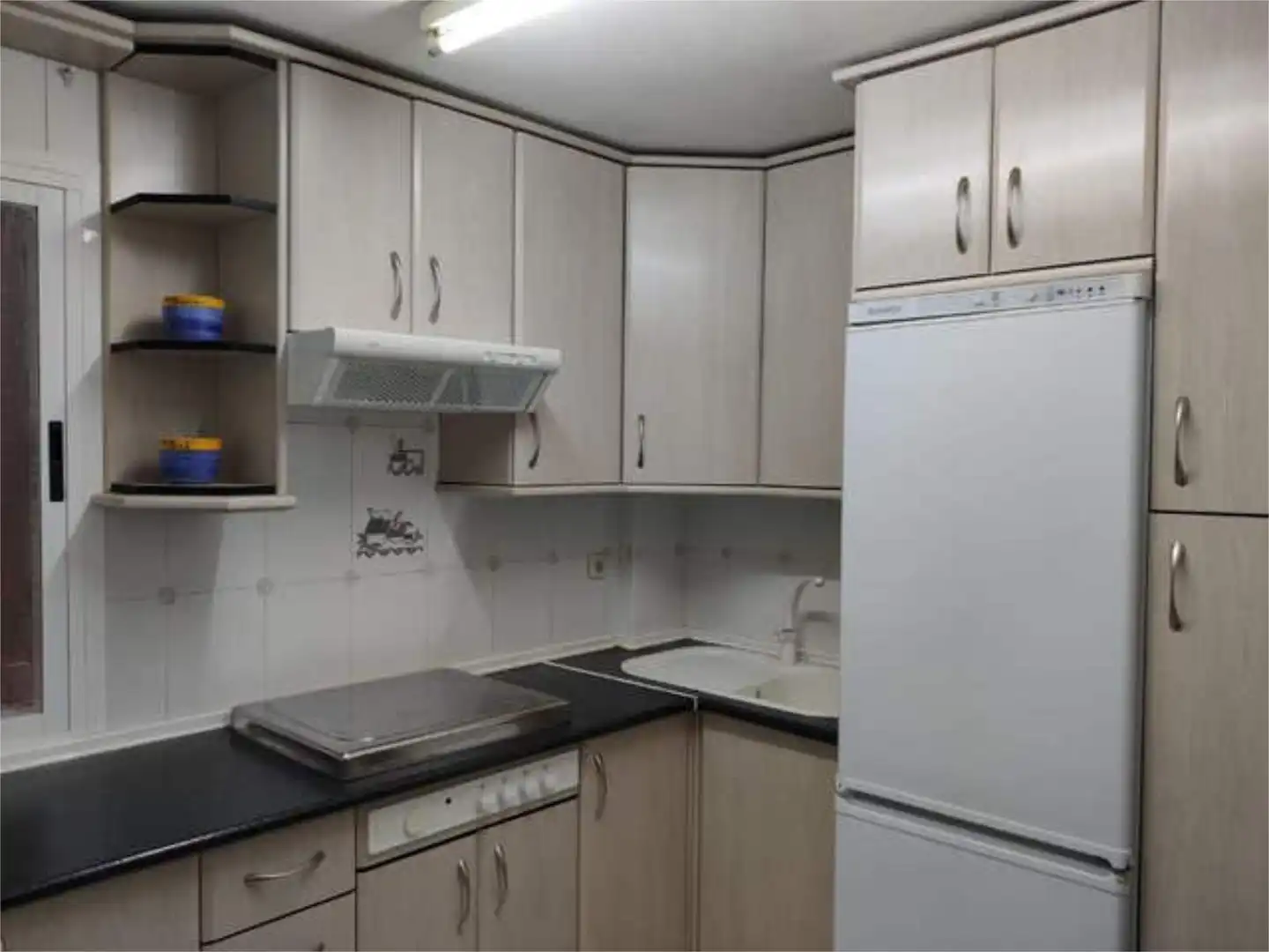Flat for rent in Plaza de Toros Kitchen of Flat for rent in Ciudad Real with Heating, Terrace and Furnished