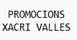 Inmuebles PROMOCIONS XACRI VALLES 