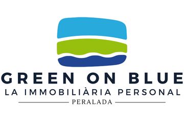 GREEN ON BLUE