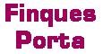 Properties FINQUES PORTA
