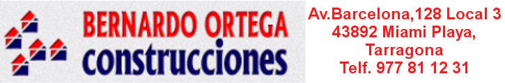 CONSTRUCCIONES B.ORTEGA