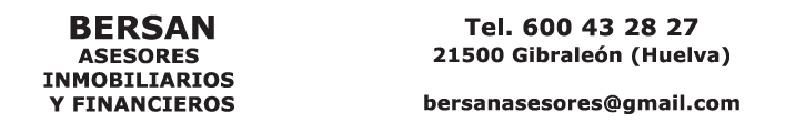 BERSAN ASESORES INMOBILIARIOS Y FINANCIEROS