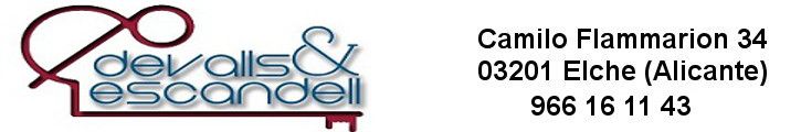 Devalls&Escandell. Asesores inmobiliarios 