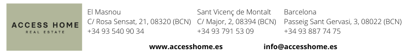 Access Home Real Estate- Sant Vicenç de Montalt