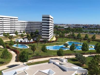 Exterior view of Flat for sale in  Sevilla Capital  with Terrace