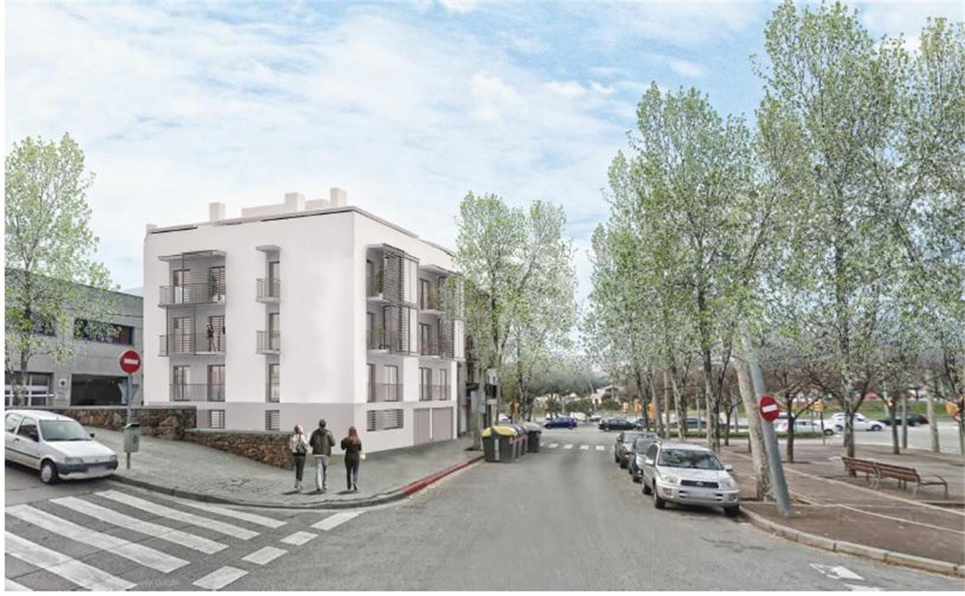 Vista exterior de Pis en venda en Sabadell amb Aire condicionat i Aparcament comunitari
