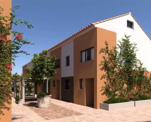 Exterior view of Single-family semi-detached for sale in Palomares del Río