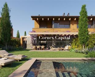 Vista exterior de Casa o xalet en venda en Regencós amb Jardí privat, Terrassa i Piscina