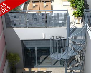 Balcony of Planta baja for sale in  Madrid Capital  with Air Conditioner