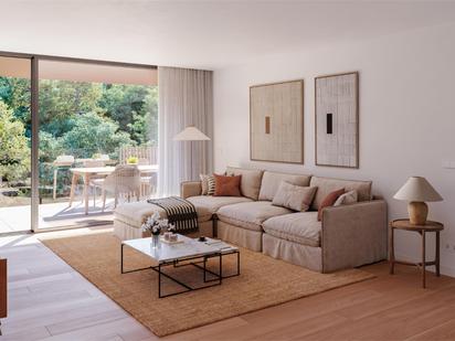 Sala d'estar de Pis en venda en Pontevedra Capital  amb Terrassa i Balcó