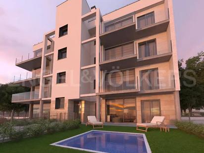 Exterior view of Flat for sale in Vilanova i la Geltrú  with Air Conditioner
