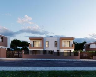 Exterior view of Single-family semi-detached for sale in Calafell  with Air Conditioner, Terrace and Swimming Pool