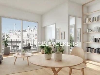 Living room of Flat for sale in  Barcelona Capital