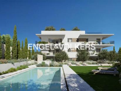 Exterior view of Flat for sale in Sitges  with Air Conditioner, Heating and Private garden