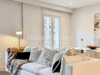 Living room of Flat for sale in  Barcelona Capital  with Terrace