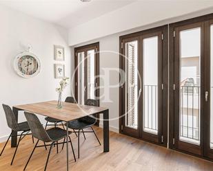 Dining room of Attic for sale in  Barcelona Capital  with Air Conditioner, Terrace and Balcony