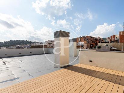 Terrace of Attic for sale in  Barcelona Capital  with Air Conditioner, Heating and Parquet flooring