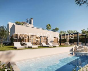 Vista exterior de Casa o xalet en venda en Sitges amb Aire condicionat, Calefacció i Jardí privat