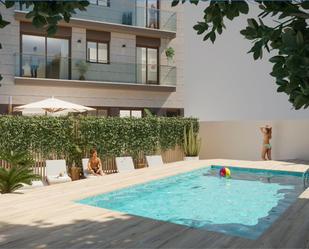 Swimming pool of Flat for sale in Sant Joan Despí  with Air Conditioner, Heating and Parquet flooring