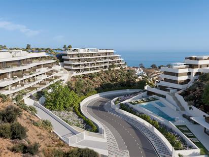 Exterior view of Flat for sale in Rincón de la Victoria  with Air Conditioner, Terrace and Storage room